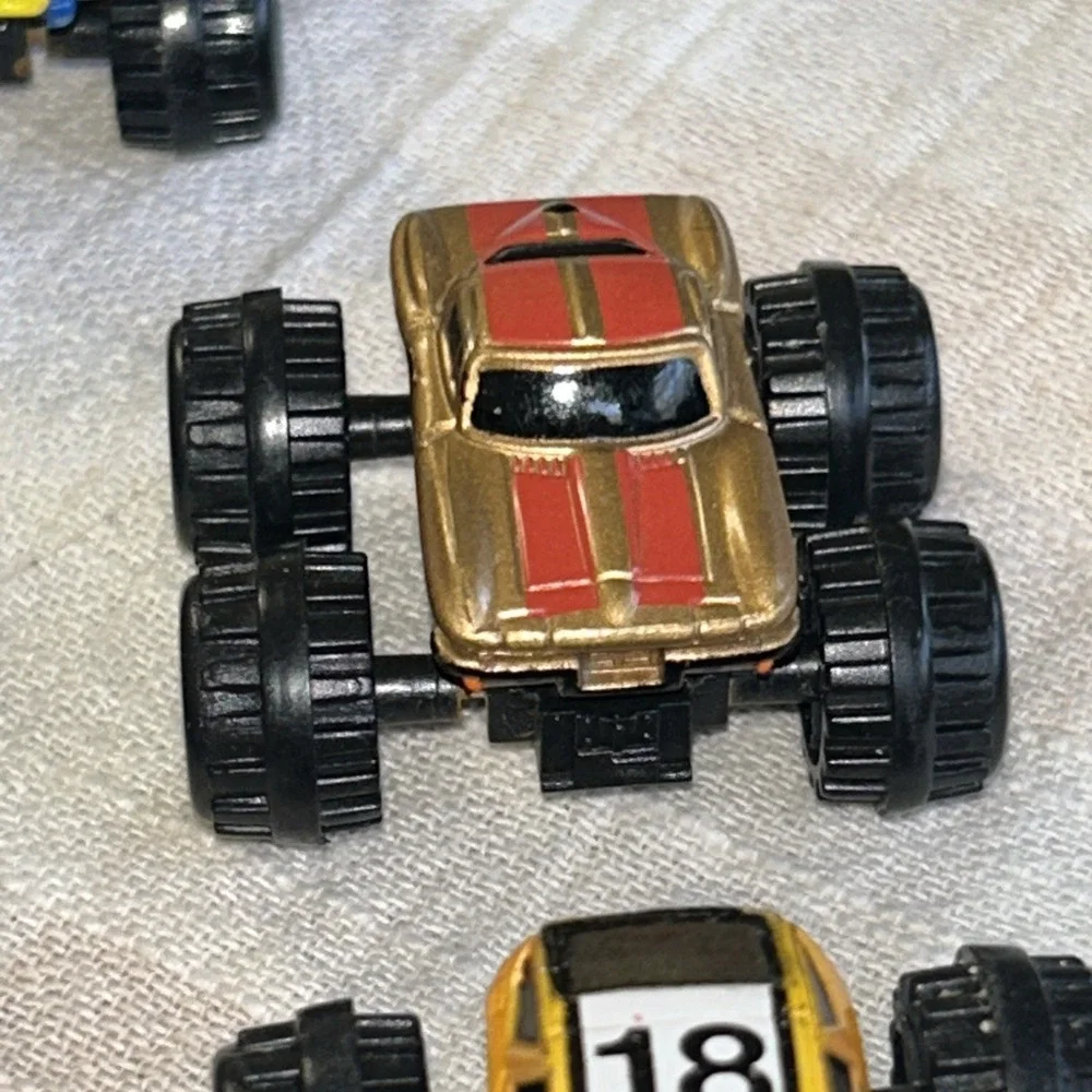 Micro Machines Galoob‎ Mustang Monster Car Truck 4x4 Vintage Toy Lot Of 10 F11